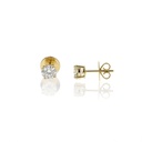Brinco Solitário 2 Diamantes — Only You — Isabel Oliveira
