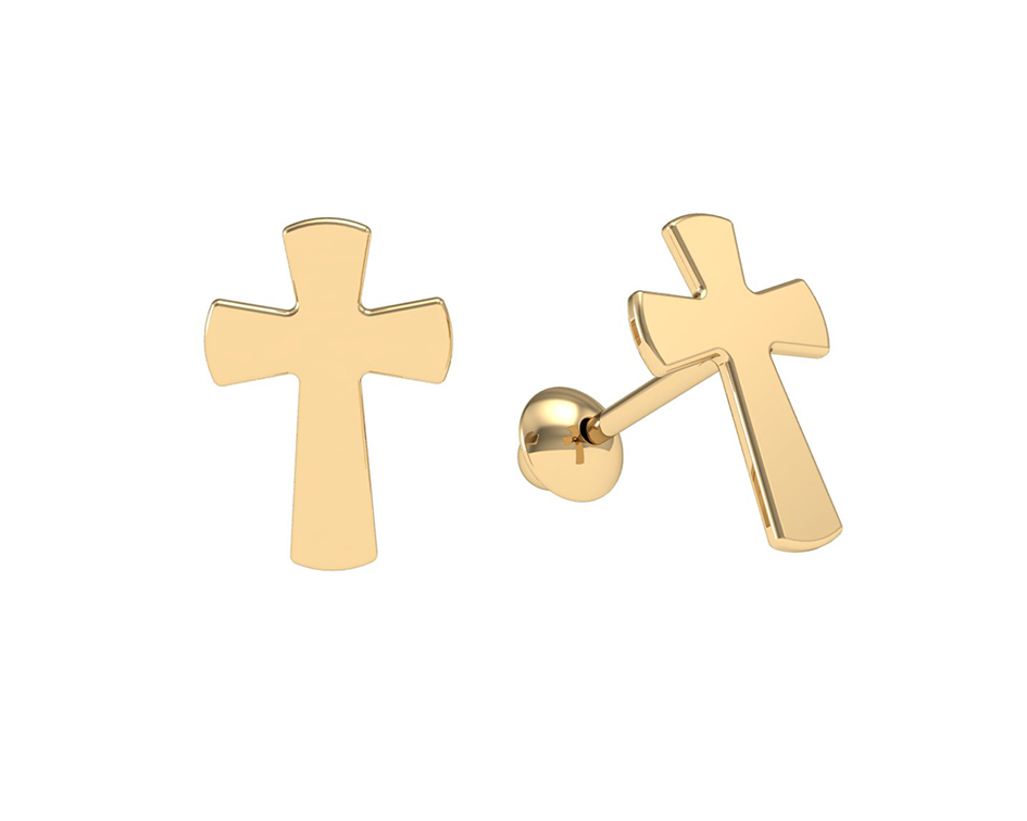 Brinco Kids · Ouro Amarelo 18k