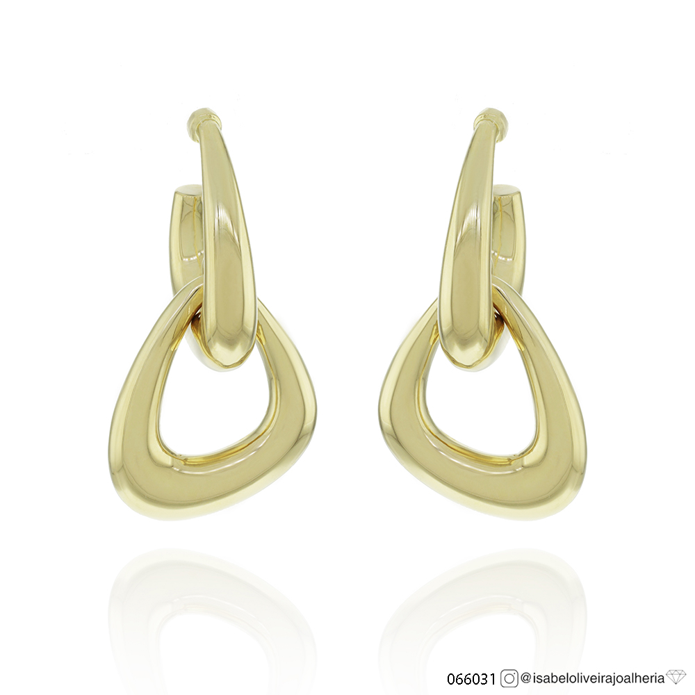 [066031] Brinco Elos Elos Power · Ouro Amarelo 18k