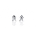 Brinco Only You 0,47 ct · Ouro Branco 18k