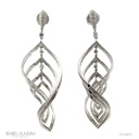 Brinco 7,50 ct · Ouro Branco 18k
