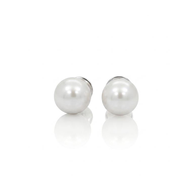 [077356] Brinco Over the Moon · Ouro Branco 18k