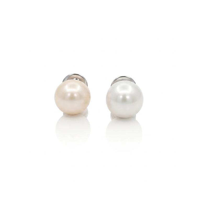 Brinco Over the Moon · Ouro Branco 18k