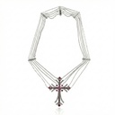 Colar Crucifixo 7,34 ct