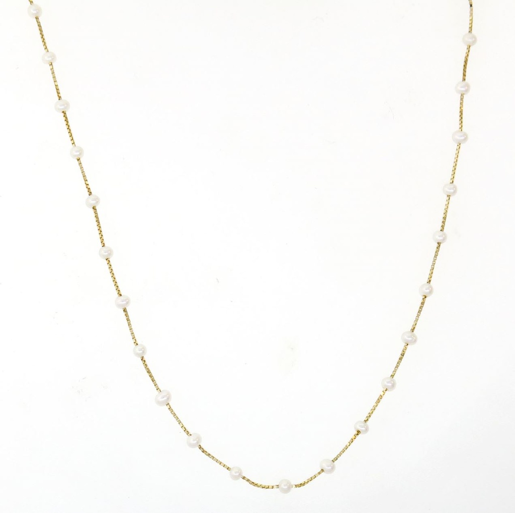 [023142] Colar Mademoiselle · Ouro Amarelo 18k