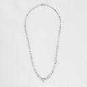 Colar Riviera Onassis 2,52 ct · Ouro Branco 18k