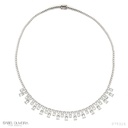 Colar Riviera Onassis 1,87 ct · Ouro Branco 18k