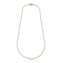Colar Riviera 9,35 ct · Ouro Amarelo 18k