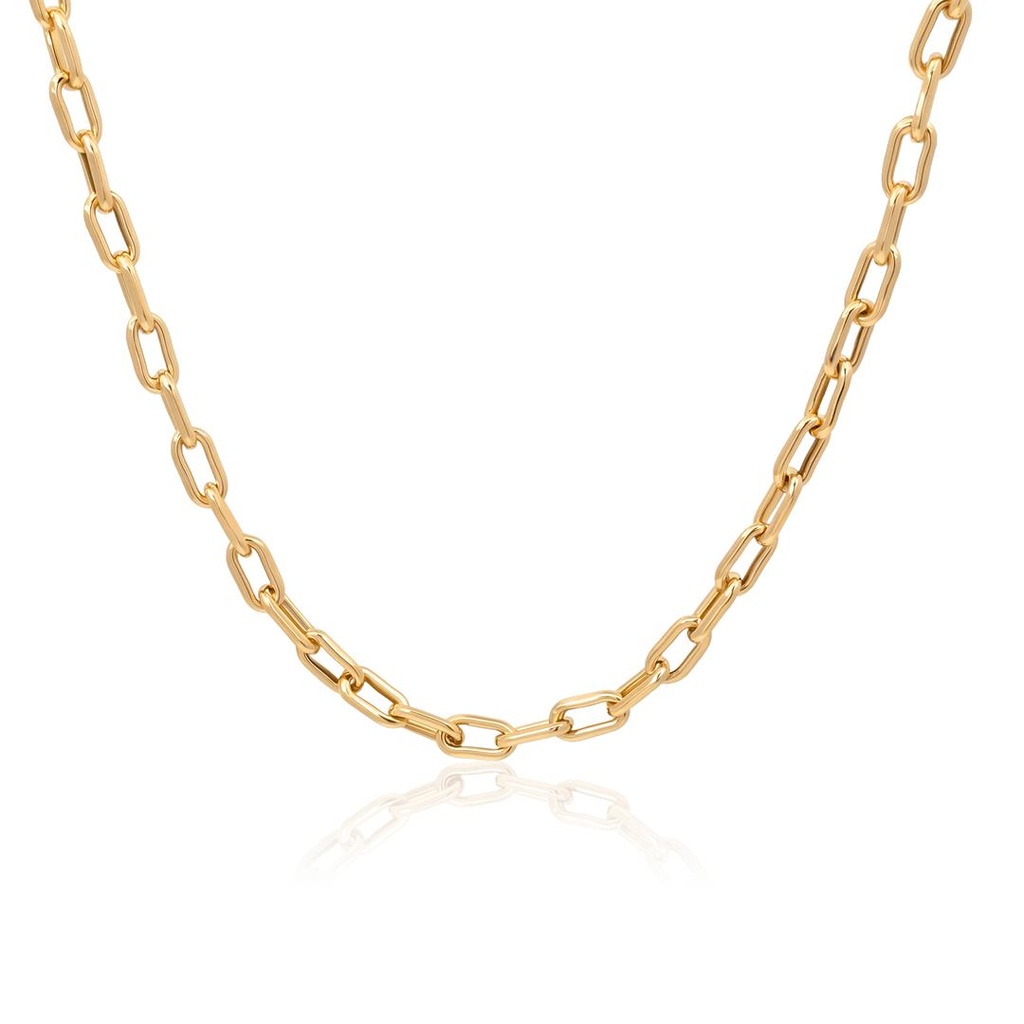Corrente Cartier 45cm 4,15g Ouro Amarelo 18k - Coleção Elos Power