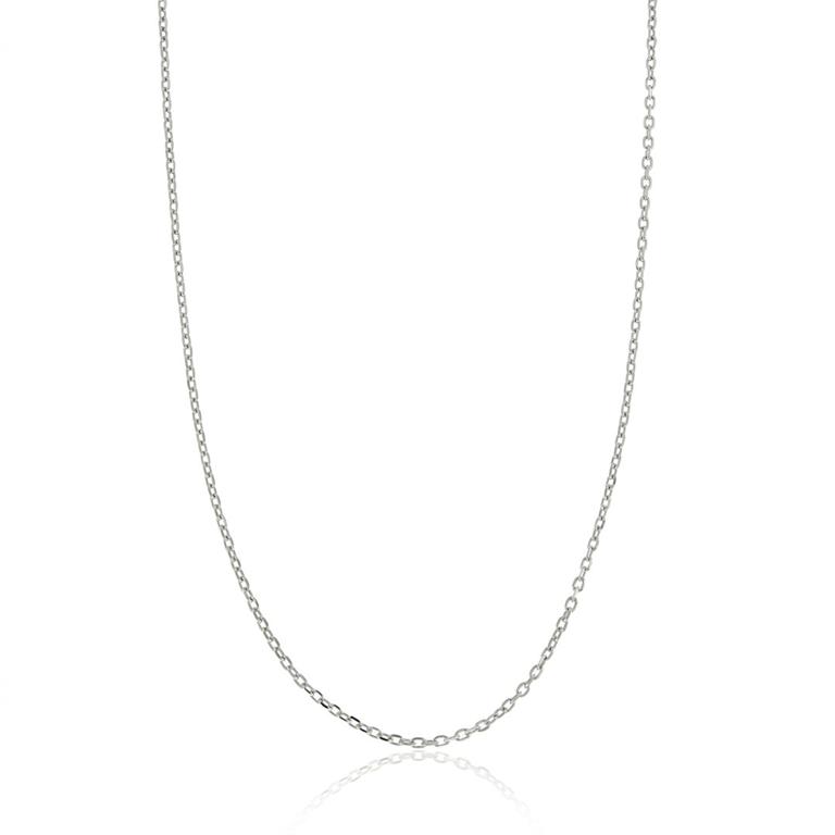 [CCF50OBG] Corrente Cartier G 50cm 4,90 a 6,0g Ouro Branco 18k - Coleção Elos