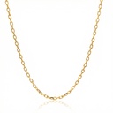 Corrente Cartier Gg 60cm 8,0 a 8,60g Ouro Amarelo 18k - Coleção Elos