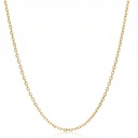 Corrente Cartier P 50cm 2,20 a 2,40g Ouro Amarelo 18k - Coleção Elos