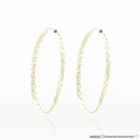30-ARGOLA OCA FIO TORCIDO 1,70MM 1,90G OURO AMARELO 18K - COLEÇAO ARGOLAS DAILY