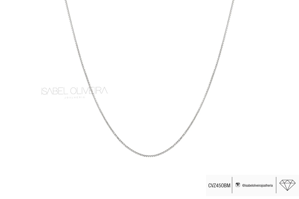 [071544] Corrente Veneziana Elos · Ouro Amarelo 18k
