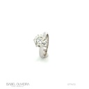 300-ANEL SOLITARIO BRILHANTE 3,03CT H SI1 6,18G OURO BRANCO 18K - EGL 1701805729 - COLEÇAO ONLY YOU