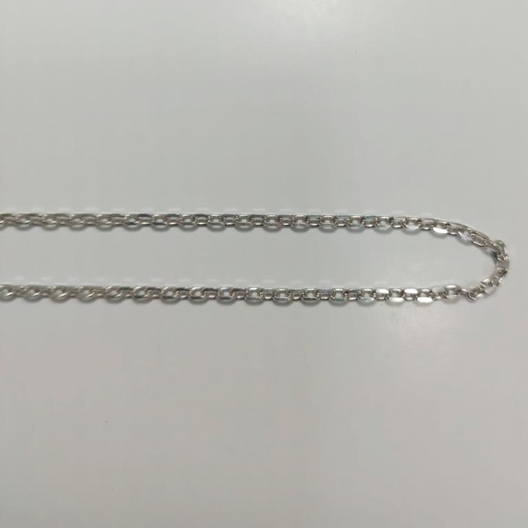 [064821] Corrente Cartier · Ouro Branco 18k