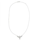 M-Colar Espírito Santo 127 Brilhantes 0,53ct g VS1 45cm 4,87g Ouro Branco 18k - Coleção Fe Santos