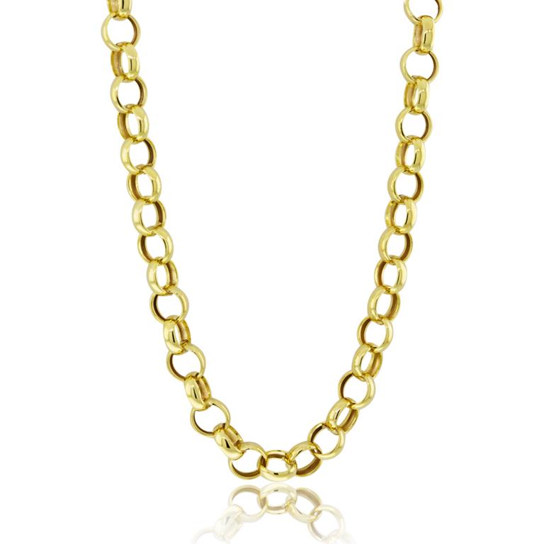 Corrente Elos Power · Ouro Amarelo 18k