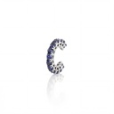 PIERCING DE ENCAIXE 13 TANZANITAS 1,09CT 1,60G OURO BRANCO 18K - COLEÇAO YOUNG
