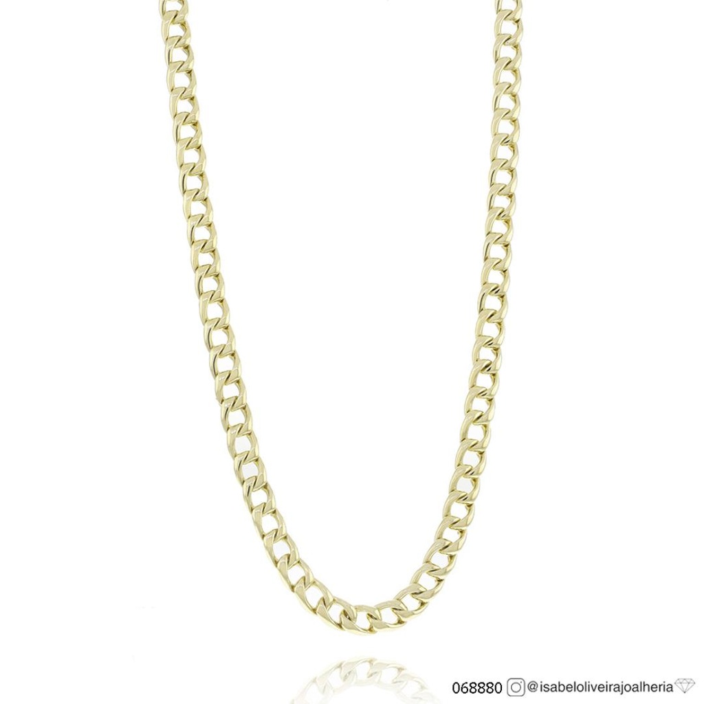 [068880] 60-Corrente g Elo Groumet Oco 60cm 2730g Ouro Amarelo 18k - Coleção Alpha Masculino