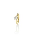70-ANEL SOLITARIO BRILHANTE 0,73CT H VVS2 4,43G OURO AMARELO 18K - CERTIFICADO EGL1701263929