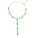 Colar Faca Colombia Emerald 23,75 ct · Ouro Amarelo 18k
