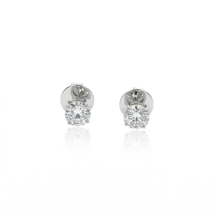 [075205] Brinco Solitário Only You 1,60 ct · Ouro Branco 18k