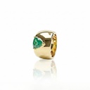 ANEL BOMBE ESMERALDA BRASILEIRA TRILLION 1,68CT 8,17G OURO AMARELO 18K - COLEÇAO BRAZILIAN EMERALD