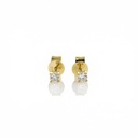 Brinco Solitário Only You 0,19 ct · Ouro Amarelo 18k