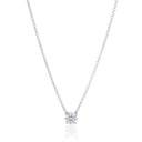 Colar Ponto de Luz Only You 1,00 ct · Ouro Branco 18k
