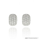 ARG06BRIBP-ARGOLA 12MM FILEIRAS 1,80MM CRAVAÇAO EXTERNA 54 BRILHANTES 1,30CT G VS1 5,96G OURO BRANCO 18K - COLEÇAO ARGOLAS FASHION