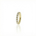 15-ALIANCA INTEIRA 18 BRILHANTES 2,87CT G VS1 4,83G OURO AMARELO 18K - COLEÇAO SOULMATES