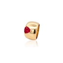 Anel Bombê Rubelita Trillion 1,74ct 9,17g Ouro Amarelo 18k - Coleção Rubelita