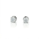 Brinco Solitário Only You 3,04 ct · Ouro Branco 18k