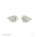 Earcuff 120 Brilhantes 1,41ct 5,0g Ouro Branco 18k - Coleção Laisa