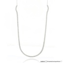 Choker Riviera 1,86 ct · Ouro Branco 18k