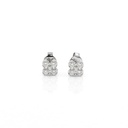 Brinco Only You 0,26 ct · Ouro Branco 18k