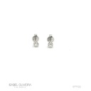 Brinco Only You 0,09 ct · Ouro Branco 18k
