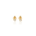 Brinco Only You 0,10 ct · Ouro Amarelo 18k