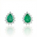 Brinco Brazilian Emerald 4,43 ct · Ouro Branco 18k