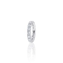 20-Alianca Inteira 16 Brilhantes 3,62ct H VS2 6,30g Ouro Branco 18k - Coleção Soulmates