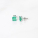 Brinco Brazilian Emerald 6,52 ct · Ouro Branco 18k