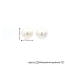 Brinco Over the Moon · Ouro Branco 18k