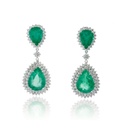 Brinco Brazilian Emerald 24,82 ct · Ouro Branco 18k