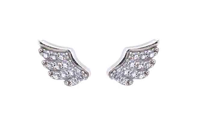 Brinco Kids · Ouro Branco 18k