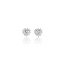 Brinco Only You 1,03 ct · Ouro Branco 18k