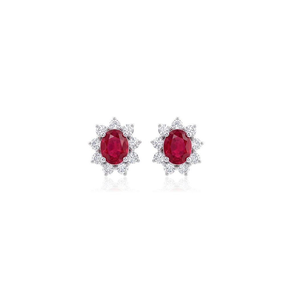 [077125] Brinco Red to Wear 1,16 ct · Ouro Branco 18k