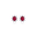 Brinco Red to Wear 1,16 ct · Ouro Branco 18k