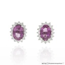 Brinco Sara e Antônio 1,77 ct · Ouro Branco 18k