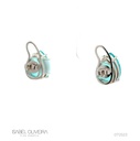 Brinco Caribbean Blue 19,86 ct · Ouro Branco 18k